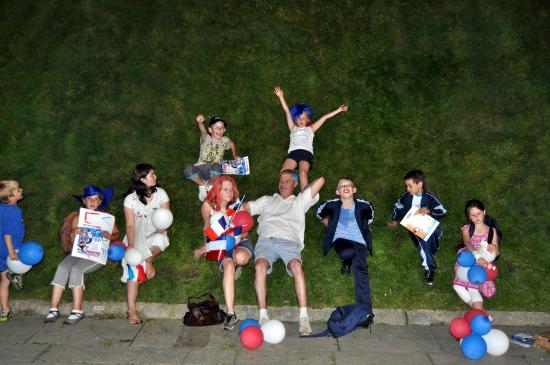 Nos jeunes fetent la victoire dans l'herbe de Bercy